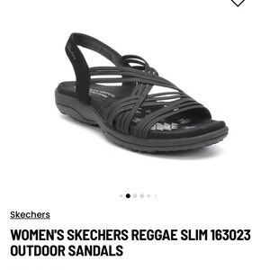 WOMEN'S SKECHERS REGGAE SLIM 163023 OUTDOOR SANDALS